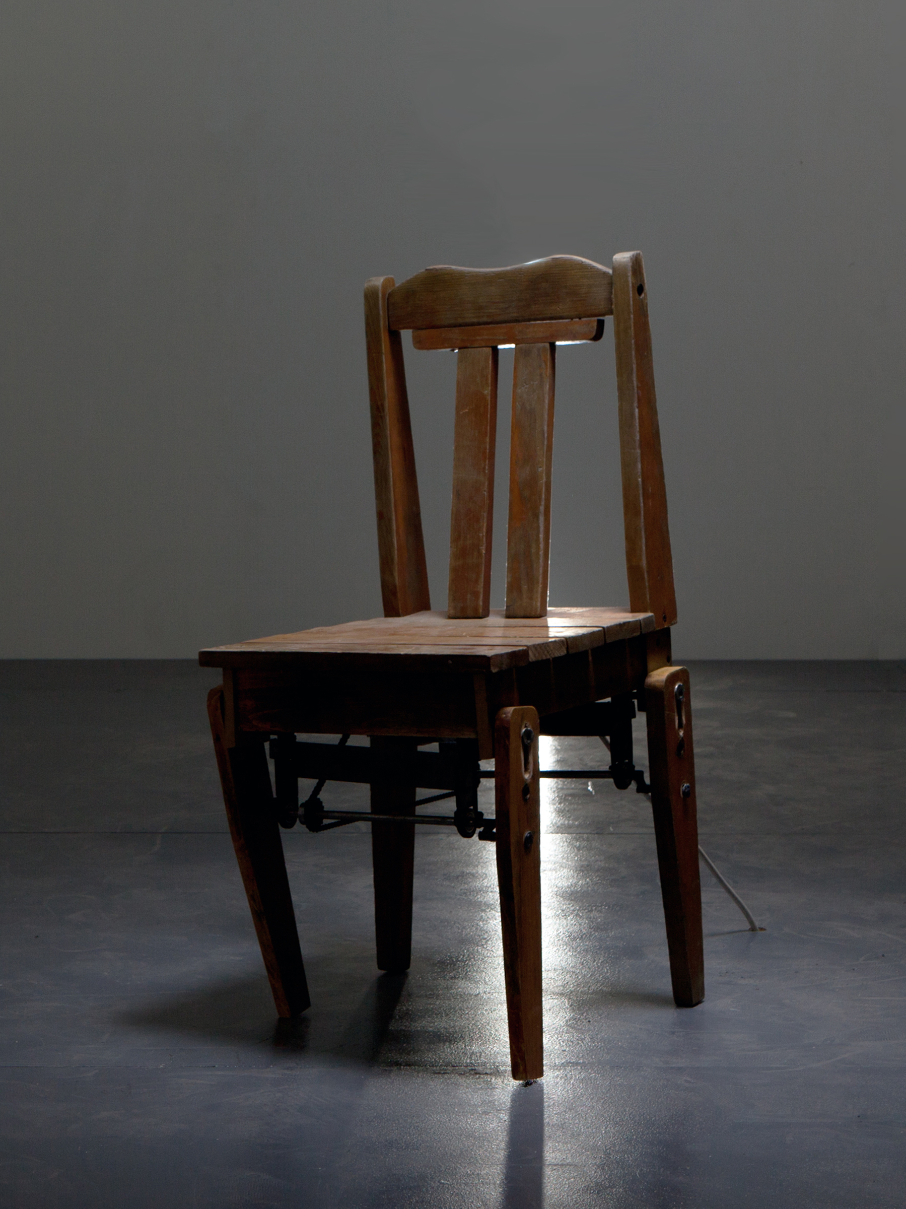 Chair,80x45x60cm(variable),2010,Chair,wood,machinery